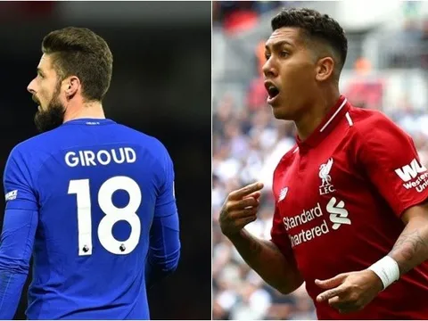 Roberto Firmino và Olivier Giroud định nghĩa lại vị trí tiền đạo