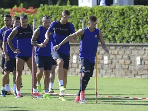 Roma tập nặng, sẵn sàng nghênh chiến Inter Milan