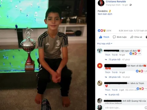 Khó tin! Ronaldo cũng bị lôi vào cuộc chiến AFF Cup trước giờ Việt Nam đấu Malaysia