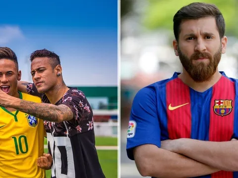 Ronaldo, Messi, Ibrahimovic phản ứng thế nào khi gặp bản sao?