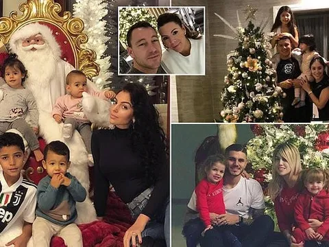 Ronaldo, Ramos và những ngôi sao bóng đá đón Giáng sinh như thế nào?