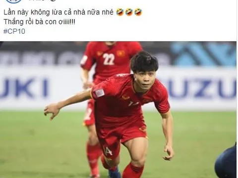 Công Phượng: 'Lần này Phượng không lừa cả nhà nữa nhé'