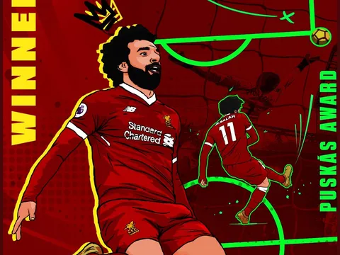 NHM bức xúc với giải thưởng duy nhất của Salah ở The Best 2018