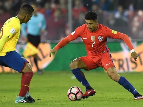 Sanchez hóa người hùng giúp Chile có một nửa chiếc vé đến Nga
