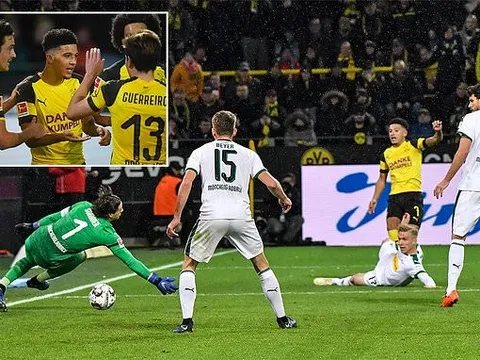 Sancho, Reus giúp Dortmund thiết lập lại khoảng cách 9 điểm