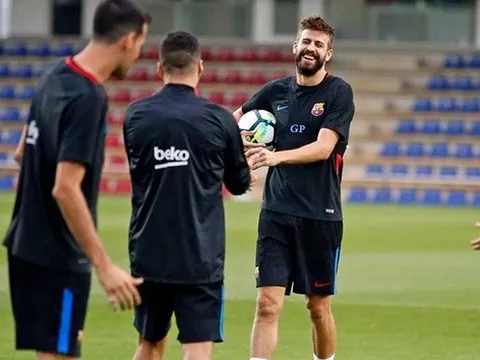 Sao Barca rạng rỡ tập luyện, quyết thắng 9 trận liên tiếp