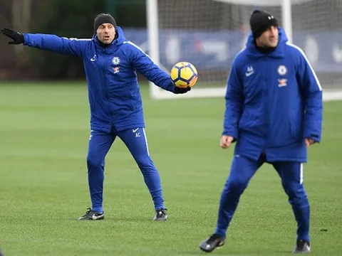 Sắp bắt kịp Man Utd, Conte đẩy cao cường độ các buổi tập của Chelsea