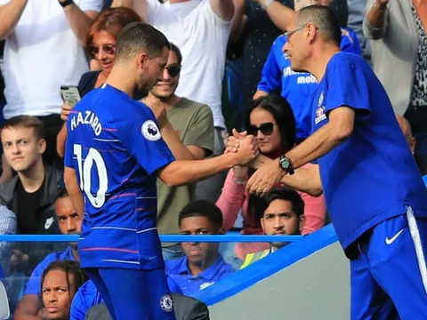 Sarri đau đầu vì tương lai bất định của Hazard