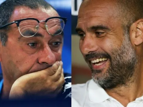 Sarri: 'Tôi không biết cách đánh bại Guardiola, đi mà hỏi người khác!'