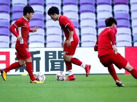 Tuyển Việt Nam lần đầu tiên không được thử sân ở Asian Cup 2019