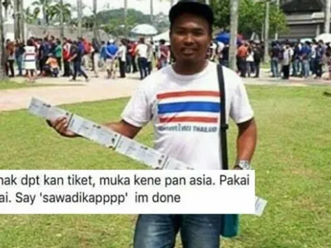 CĐV Malaysia giả mạo người Thái Lan để mua vé chung kết