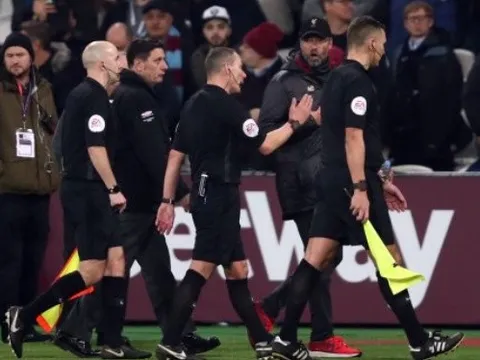 Liverpool hoà may mắn, Klopp khiếu nại và nhận được câu trả lời cay nghiệt!