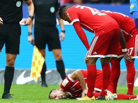 Sếp Bayern bi quan với chấn thương của Ribery
