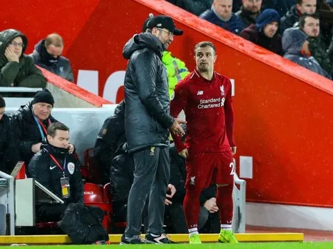 Shaqiri tiết lộ chỉ đạo từ Klopp giúp mình 2 lần phá lưới M.U