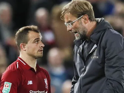 Shaqiri tiết lộ điều anh muốn nói trực diện với Klopp