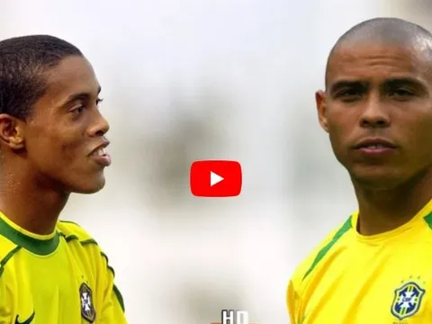 Show diễn của Ronaldo và Ronaldinho vs Argentina (1999)