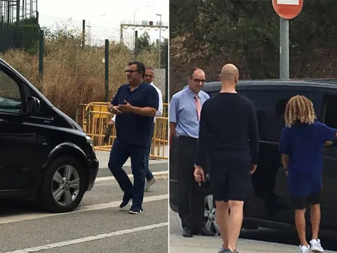 Siêu cò Raiola tiếp cận thần đồng của Barca