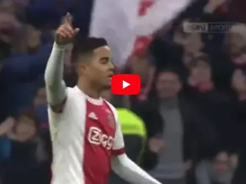 Siêu phẩm của Justin Kluivert vào lưới Willem II