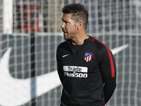 Simeone XÁC NHẬN tung đội hình hai trước Elche