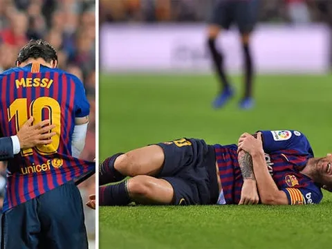 Sốc: Messi có thể đá trận El Clasico dù chấn thương