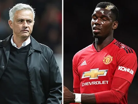 SỐC: Pogba hành xử khó chấp nhận với Mourinho sau thất bại của M.U