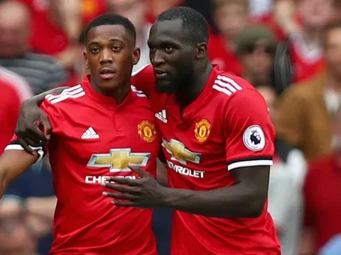 Thống kê SỐC về bộ đôi Martial - Lukaku trước Brighton
