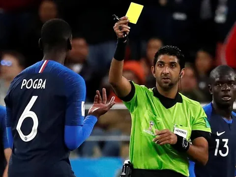 Điểm tin bóng đá Việt Nam sáng 23/01: Trọng tài từng rút thẻ vàng Pogba điều khiển trận Việt Nam với Nhật Bản