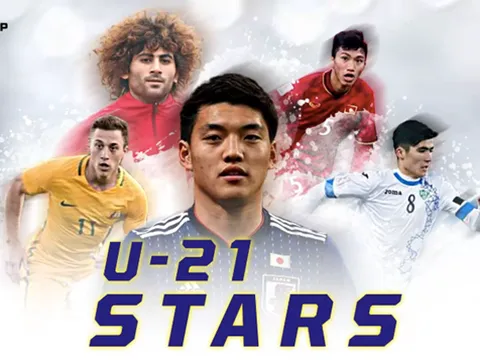 "Cậu Út" ĐT Việt Nam lọt top 5 sao trẻ đáng kỳ vọng tại Asian Cup
