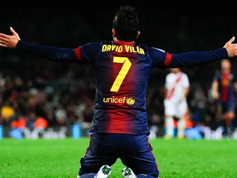 Sự đáng sợ của David Villa trong màu áo Barca