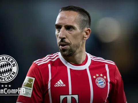 Sự trở lại của Franck Ribery mùa giải 2017/18