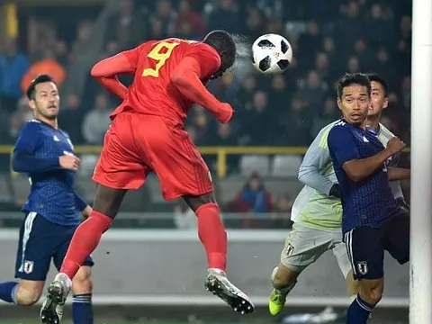 'Đốt lưới' Nhật Bản, Lukaku trở thành chân sút vĩ đại nhất của Bỉ