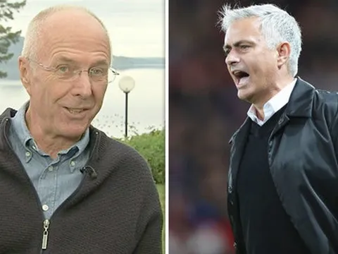 Sven-Goran Eriksson: "Mourinho nên ngậm miệng lại"