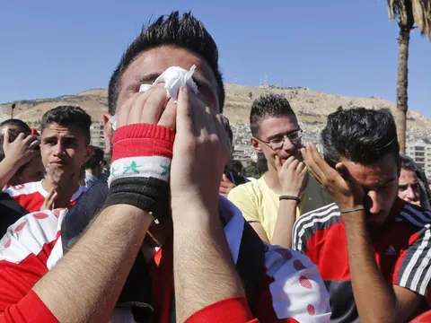 Syria chìm trong biển nước mắt khi giấc mơ World Cup lụi tàn