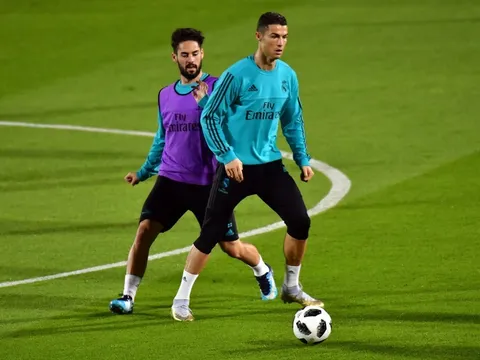 Tập luyện vui vẻ, Ronaldo và các đồng đội đã sẵn sàng vô địch thế giới