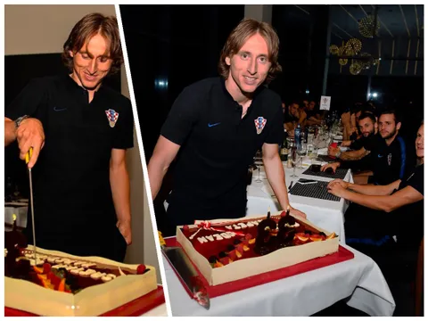 Tập trung cùng tuyển, đội trưởng Modric nhận quà khủng
