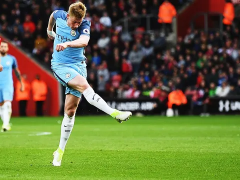 Thách thức Kevin De Bruyne dứt điểm và cái kết