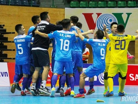 Thái Sơn Bắc góp mặt tại VCK Futsal Cúp QG 2017 sau màn luân lưu cân não