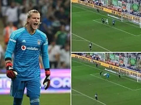 Karius lại mắc sai lầm ngớ ngẩn khiến Besiktas trả giá đắt