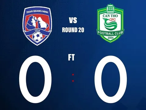 Than Quảng Ninh 0-0 XSKT Cần Thơ (Vòng 20 V-League 2017)