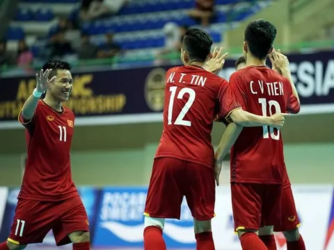 Thắng cách biệt Timor Leste, tuyển futsal VN vào bán kết giải ĐNA