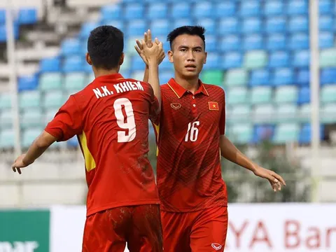 Thắng đậm U19 Lào, thầy trò Hoàng Anh Tuấn toàn thắng ở vòng loại U19 châu Á