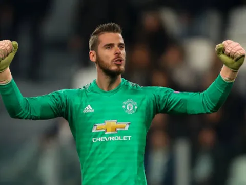 Thắng Juve, De Gea không quên tri ân 'người bạn' đặc biệt