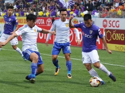 Thắng nghẹt thở Quảng Nam, Hà Nội khiến V-League 2017 trở nên khó lường