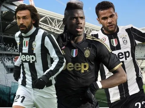 Thất kinh với 8 "món hàng" miễn phí của Juventus trong 10 năm qua