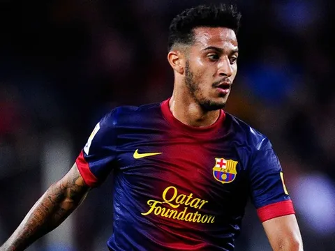 Thiago khi còn tung hoành tại Barcelona
