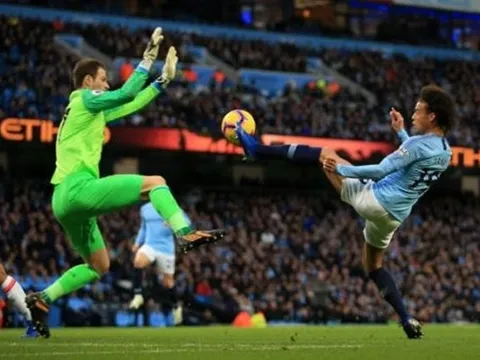 Thống kê 'không tưởng' trong hiệp một trận Man City và Bournemouth