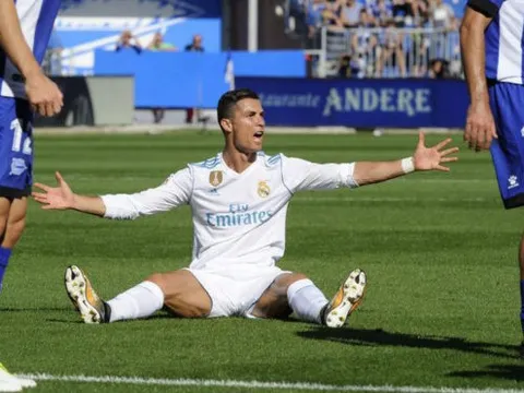THỐNG KÊ kém cỏi của Ronaldo sau trận thắng Alaves