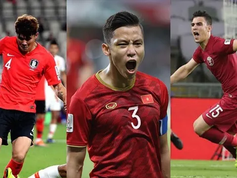 Thủ lĩnh hàng thủ ĐT Việt Nam lọt top 3 trung vệ xuất sắc Asian Cup