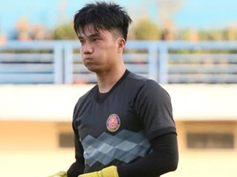 Thủ môn U23 Việt Nam chưa lần nào ra sân ở V-League 2018
