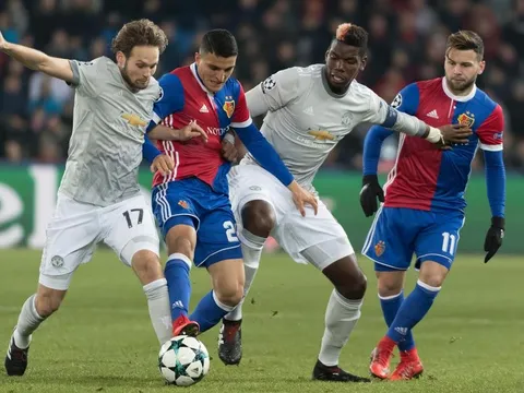 Thua Basel, Man Utd vẫn dư sức vô địch Champions League